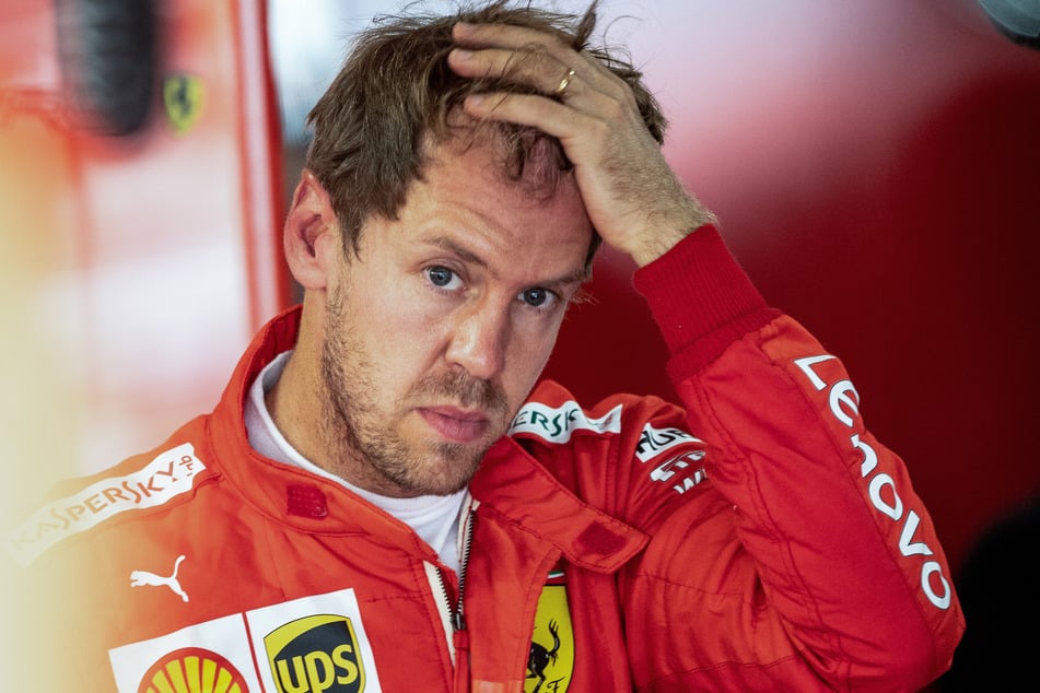 Bei Ferrari lief es für Vettel nicht wirklich rund. Zum Haare raufen war es ein ums andere Mal.