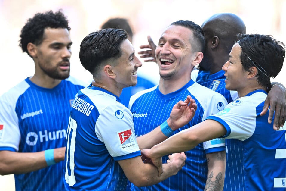 Die Magdeburger sind mittlerweile eine eingespielte Truppe, die sich vor niemandem verstecken muss! Auch gegen die Hertha wollen die FCM-Profis einen Sieg bejubeln.