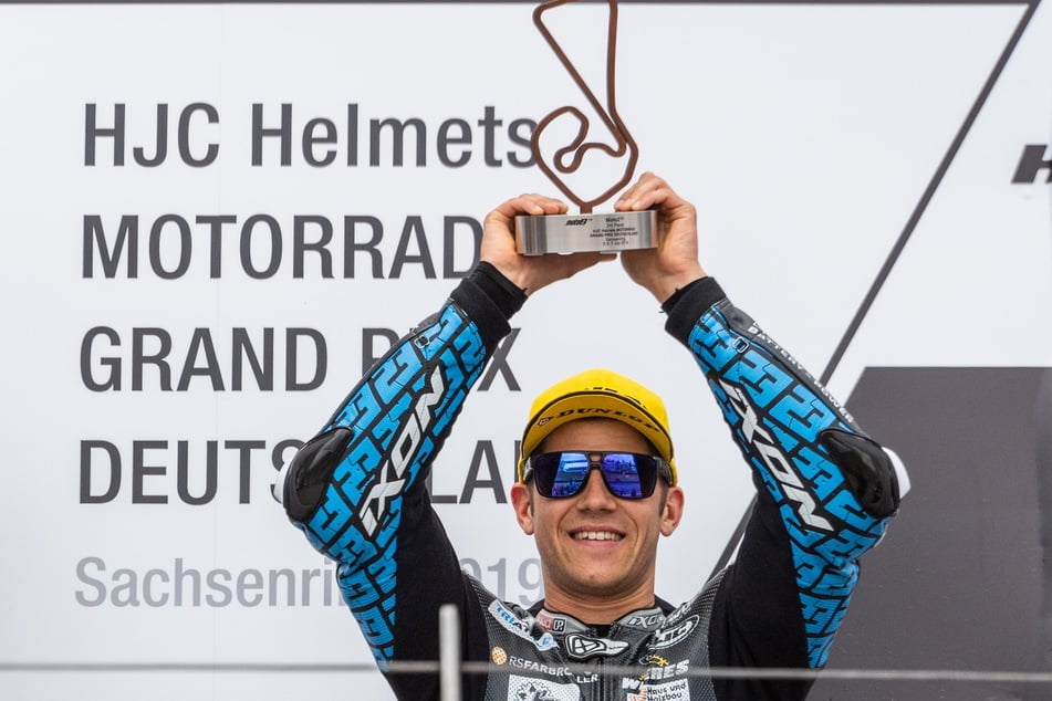 Vor zwei Jahren fuhr Marcel Schrötter in der Moto2 als Dritter aufs Podium. Am Wochenende ist er der einzig deutsche Fix-Starter.