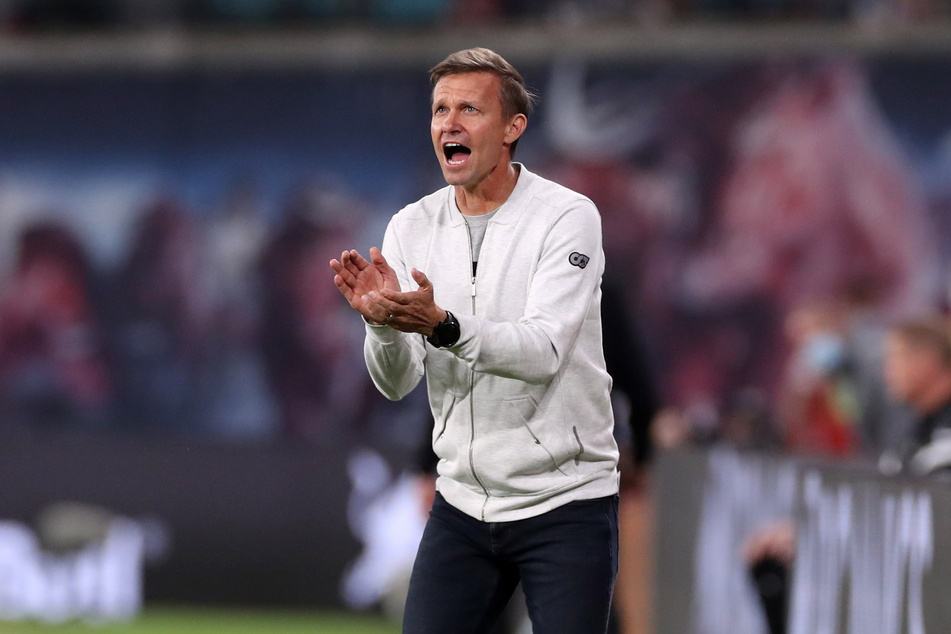 RB Leipzigs Trainer Jesse Marsch (47) hat bei der Pressekonferenz am Freitag klar gemacht, was er von seinen Spielern in Zukunft verlangt.