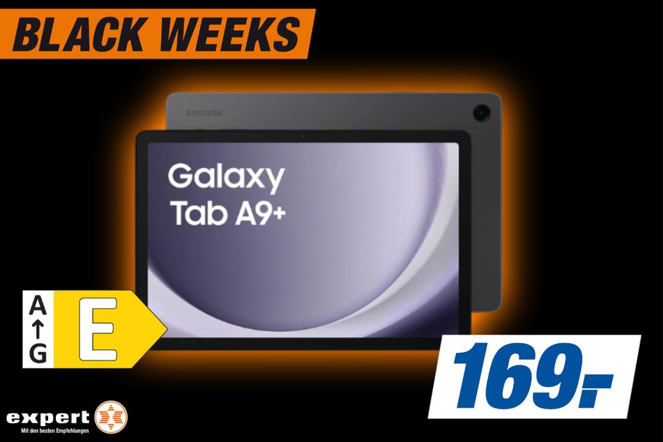 Samsung Galaxy Tab A9+ für 169 Euro.