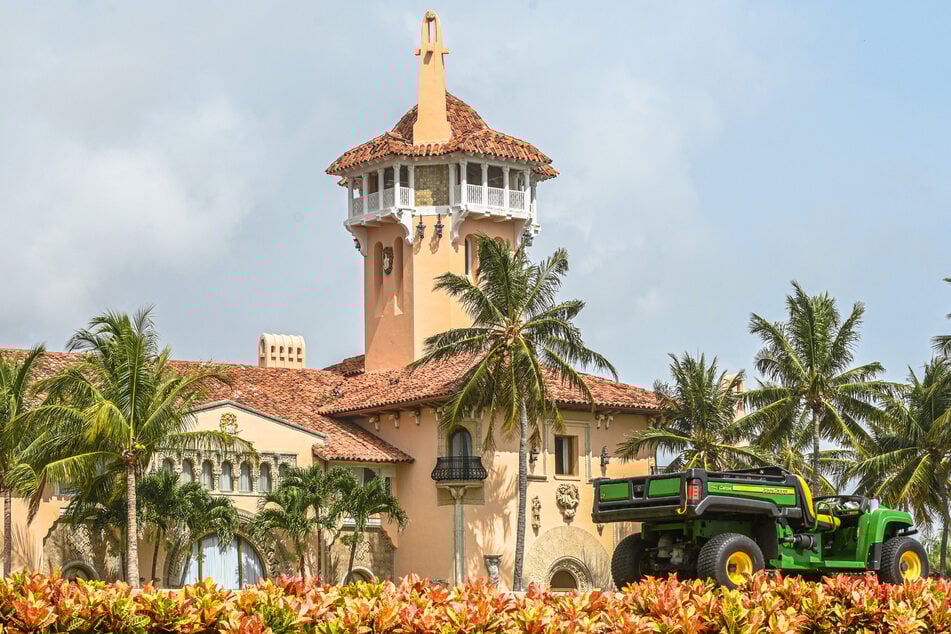 President Donald Trump's Mar-A-Lago residence in Palm Beach, Florida on August 9, 2022.