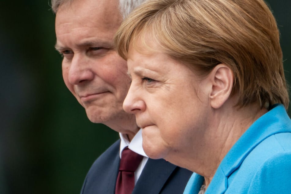 Angela Merkel empfängt Finnlands neuen Ministerpräsidenten Antti Rinne.