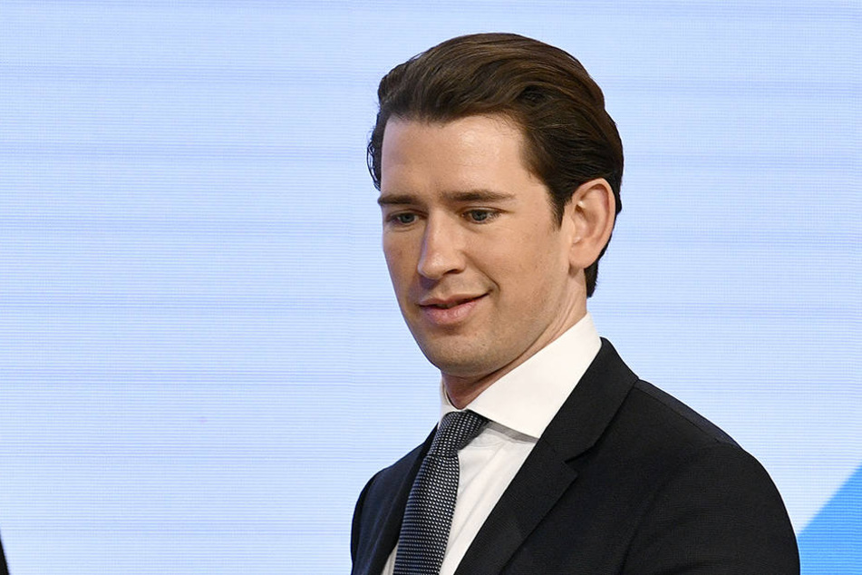 Sebastian Kurz, Bundeskanzler von Österreich, zeigt ebenfalls große Anteilnahme.