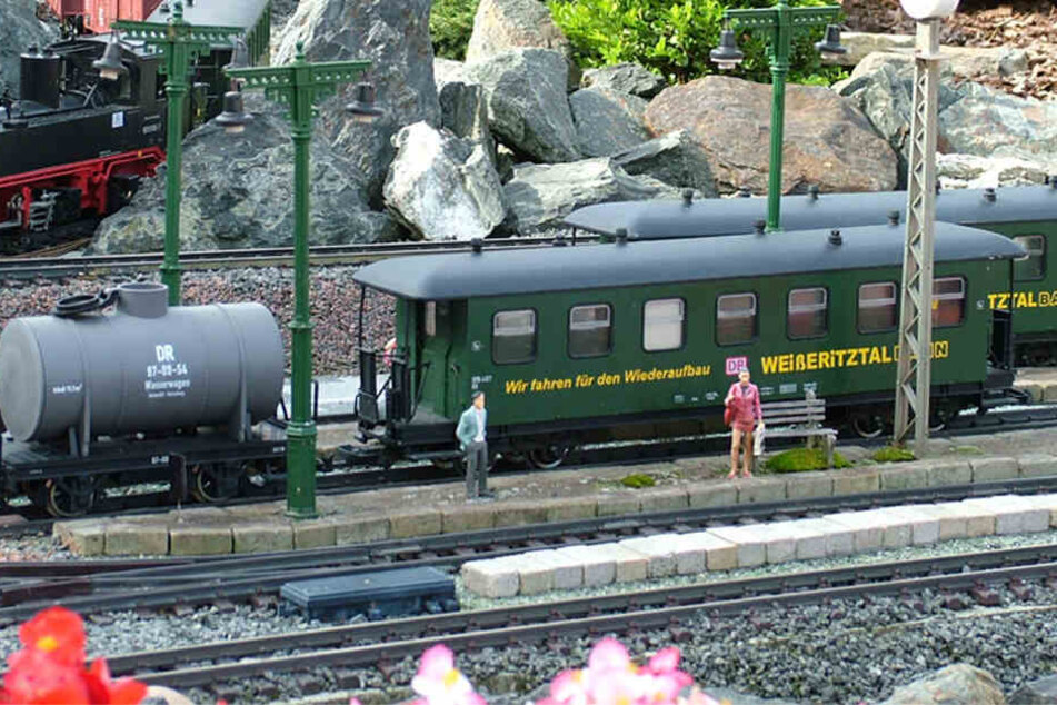 Die Eisenbahnwelten im Kurort Rathen