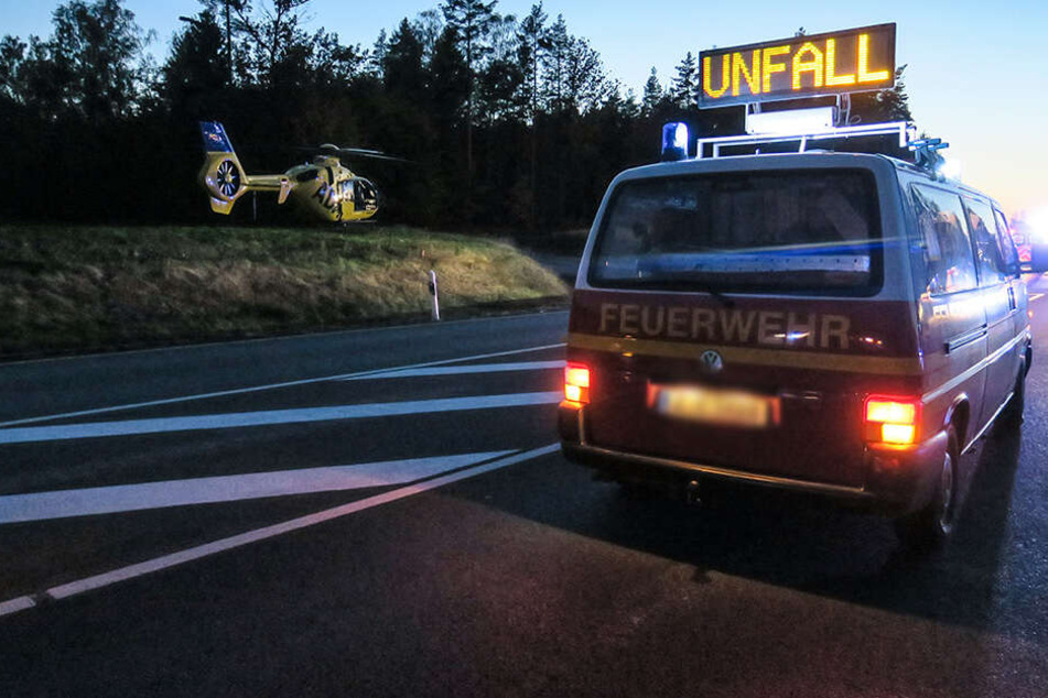 Auch in Wüstenbrand gab es am Montag einen Unfall. (Symbolbild)
