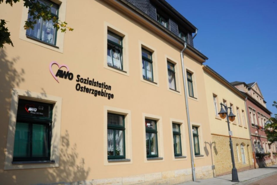 Die AWO Sozialstation Osterzgebirge in Bad Gottleuba.