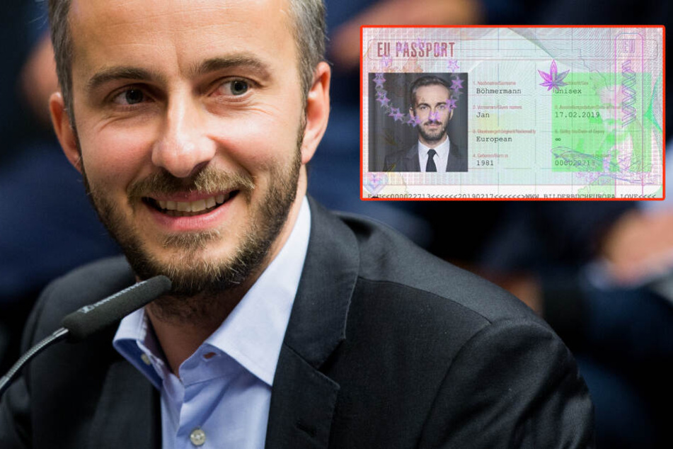 Jan Böhmermann zeigt jetzt neuen EU-Reisepass