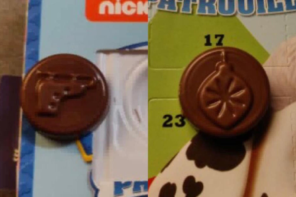 Beinhaltet dieser Adventskalender tatsächlich Schokolade in Waffen-Form?