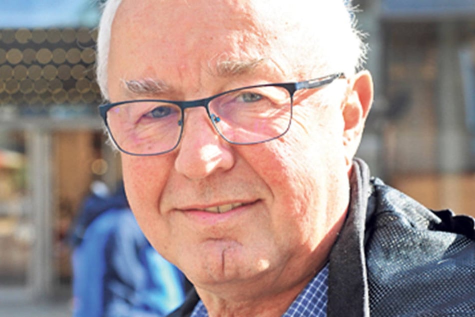 Dieter Ringk (65), Rentner aus Chemnitz, ist überzeugt: „Ich wähle wie immer Die Linke. Das sind für mich die Verlässlichsten.“