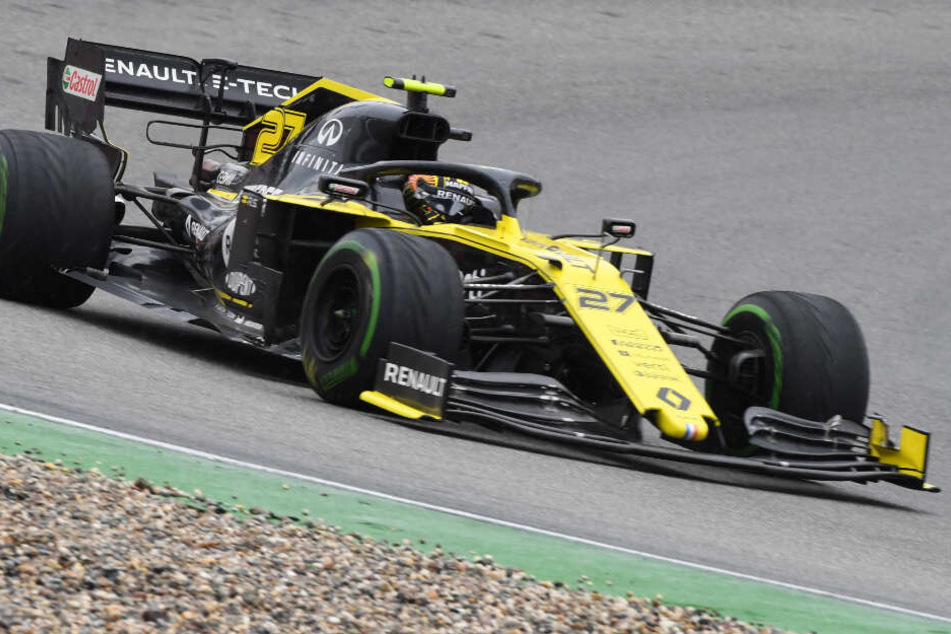 Da war er noch im Rennen: Nico Hülkenberg.