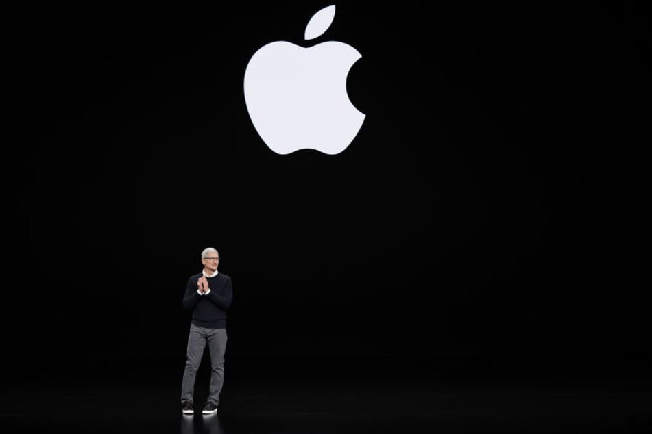 Tim Cook, Vorstandsvorsitzender von Apple, spricht bei der Vorstellung neuer Produkte.
