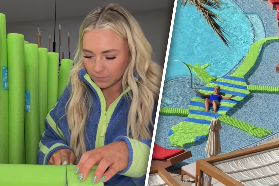 Influencerin sorgt mit riesiger Mega-Echse für ordentlich Aufsehen