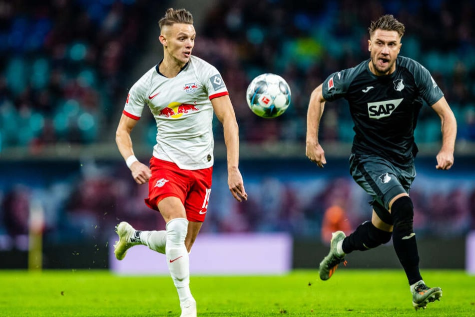 Hannes Wolf feierte gegen Hoffenheim nach halbjähriger Verletzungspause sein Comeback, lief nach seinem Wechsel erstmals für RB auf.