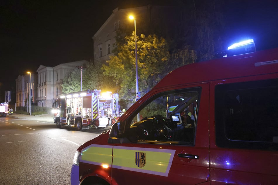 In der Dresdner Straße kam die Feuerwehr am frühen Freitagmorgen zum Einsatz.