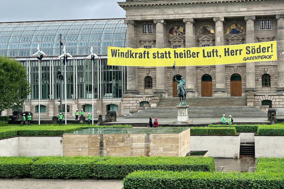 Windräder mitten in München? Greenpeace ergreift Initiative