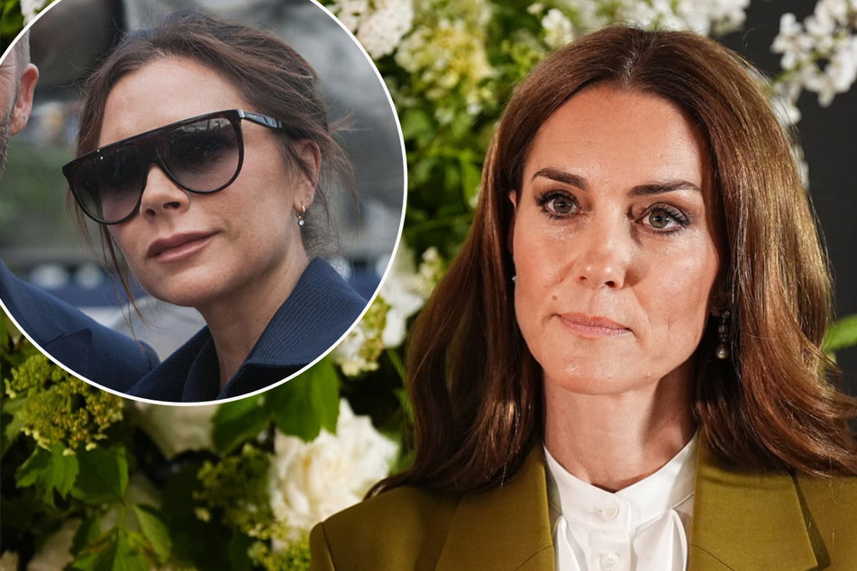 Tras los rumores de pelea familiar: la princesa Kate apoya a Victoria Beckham