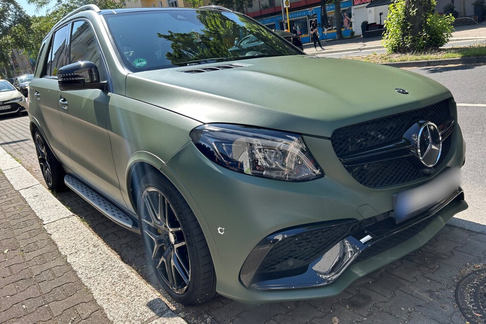 ... oder ein SUV der Marke Mercedes beschlagnahmt.