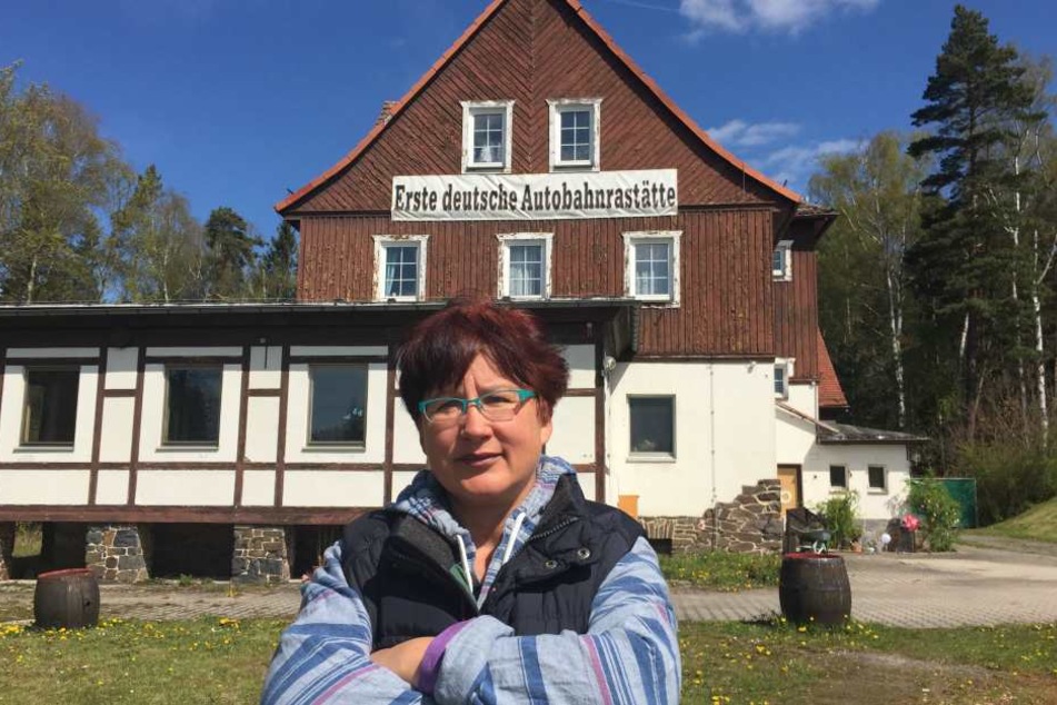 Imbissbetreiberin Christina Wagner.