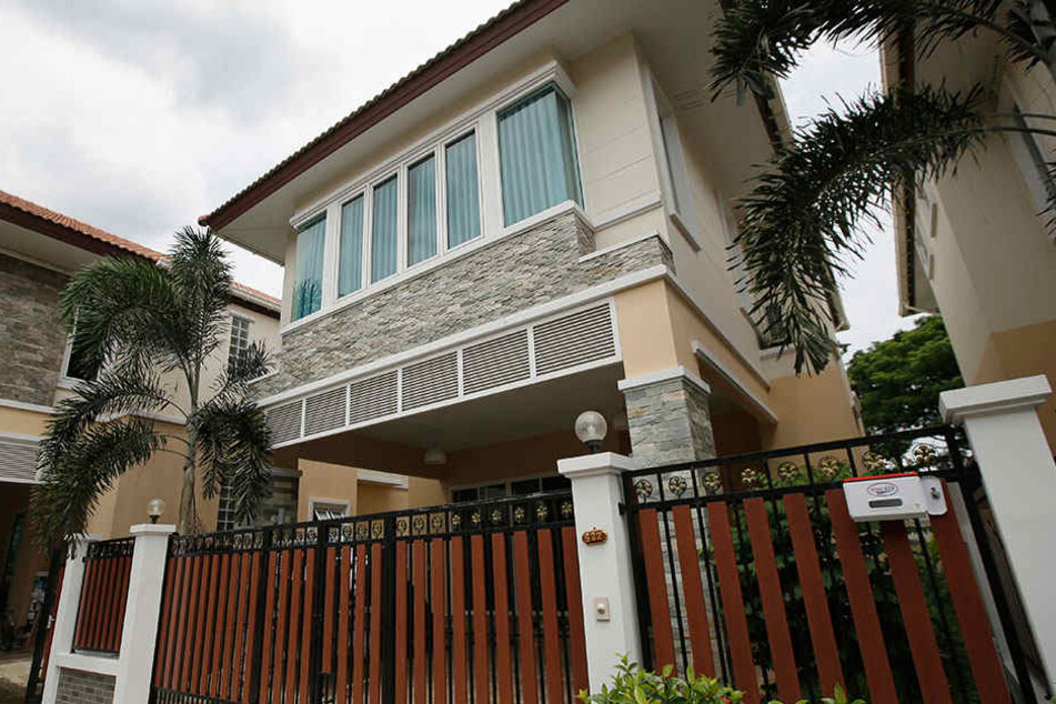 In dieser Villa soll der AlphaBay-Betreiber in Bangkok gewohnt haben.