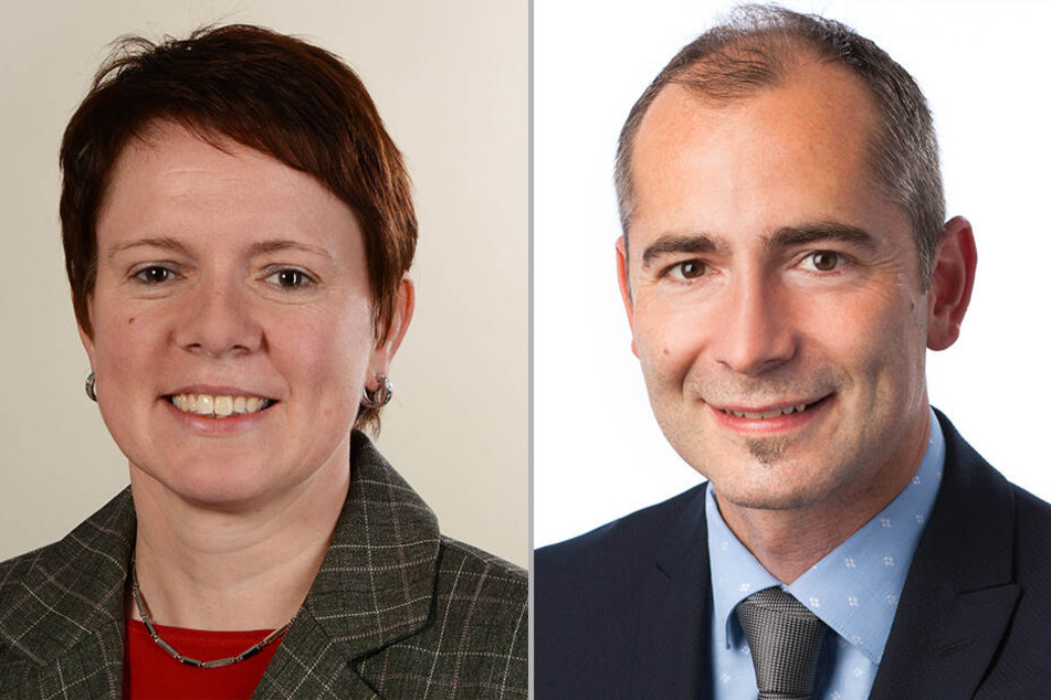 Verbales Duell um Erzgebirgsfilm: Jana Dost (39, Annaberg-B.) und Danny Szendrei (42, Plauen).