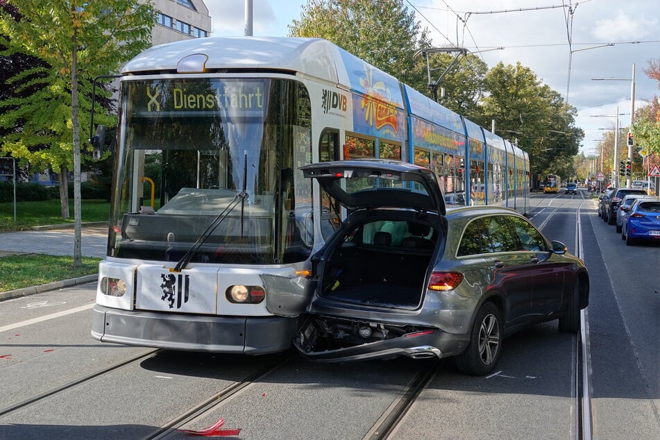 Die Tiergartenstraße musste zwischenzeitlich gesperrt werden.