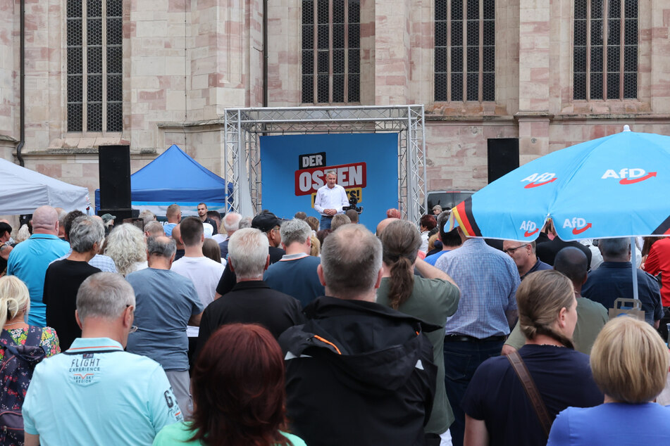 Im Osten der Republik sind die Umfragewerte der AfD besonders hoch.