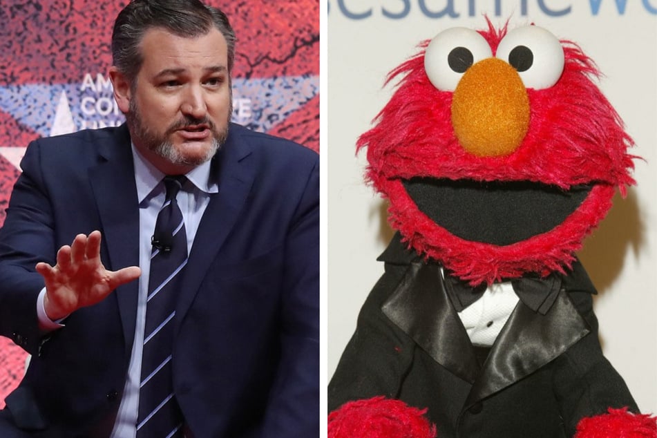 Elmo gets a Covid-19 vaccine, but Ted Cruz isn't having it