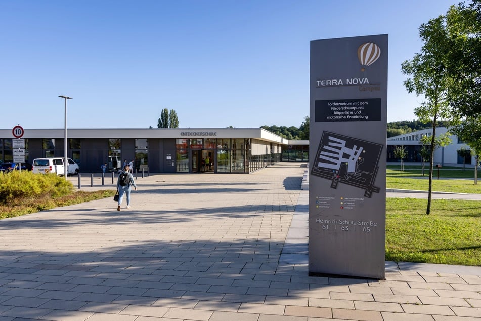 Den Terra Nova Campus in Chemnitz besuchen auch viele Förderschüler aus dem Umland.