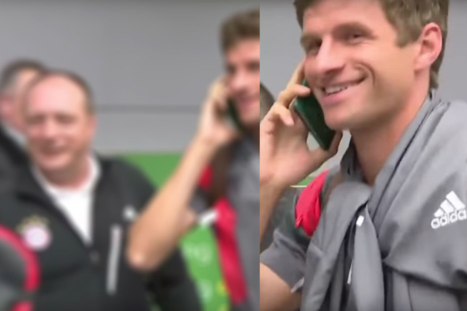 Keinen Bock auf Interviews: Thomas Müller telefoniert mit ...