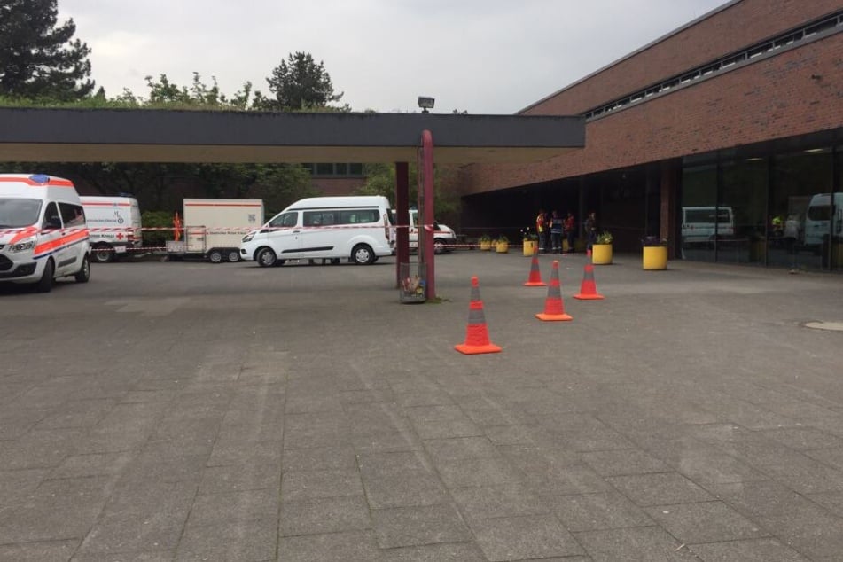 Die Stadt Köln hat am Gymnasium an der Rochusstraße eine Anlaufstelle eingerichtet.