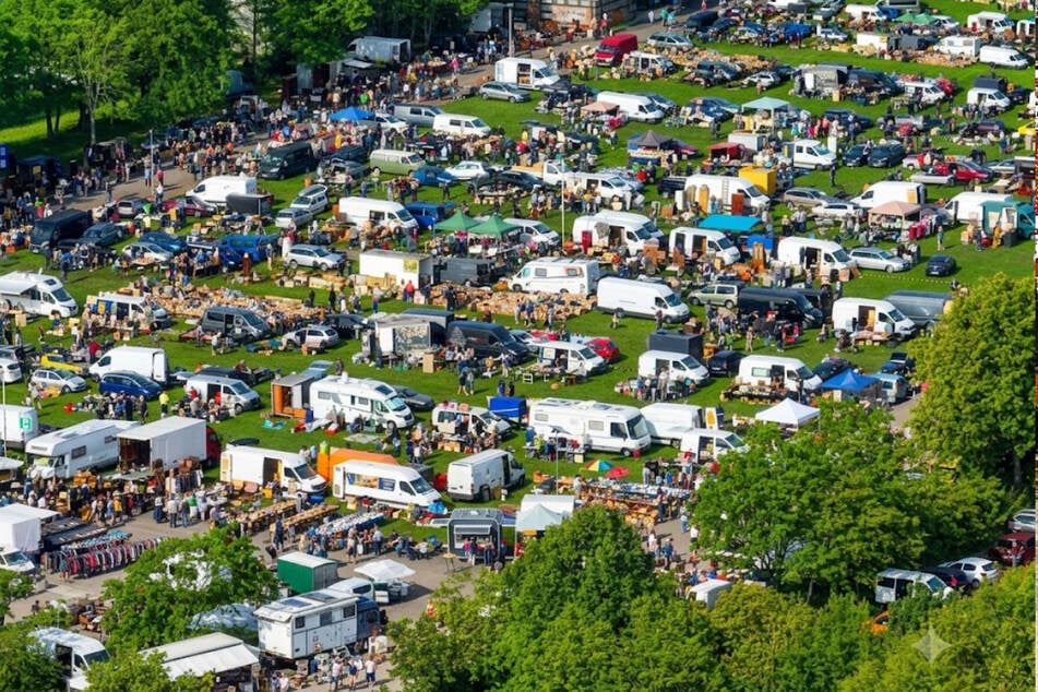 Leipziger Kult-Trödelmarkt wird an diesem Tag gestürmt