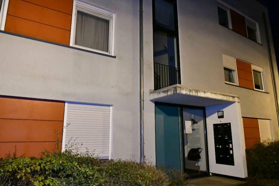 In diesem Mehrfamilienhaus in Darmstadt-Eberstadt wurde die zerstückelte Frauenleiche gefunden.