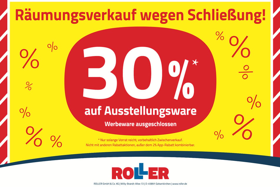 Dieses Top-Angebot holt Ihr Euch jetzt bei ROLLER in Düsseldorf.