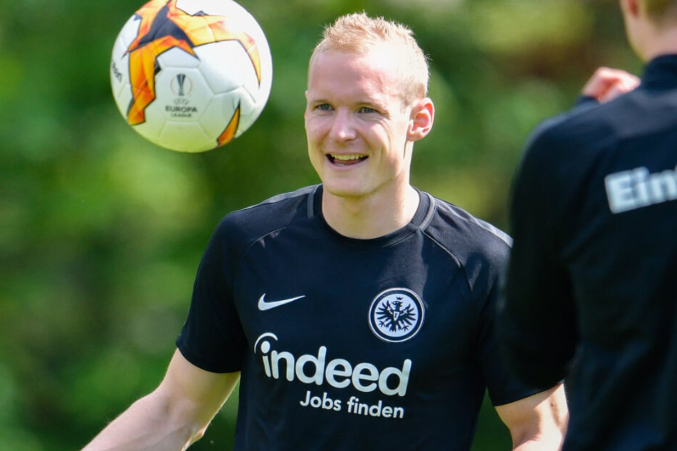 Sebastian Rode am 1. Mai 2019 beim Training.