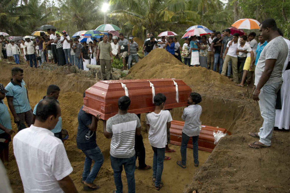 Über 300 Todesopfer forderten die Anschläge ins Sri Lanka an OStern.