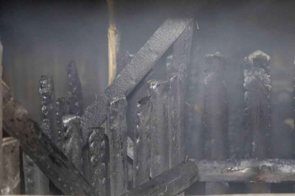 Von dem Feuer waren drei Kellerboxen betroffen.