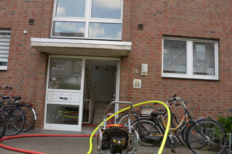 Die Bewohner des Hauses hatten genau richtig reagiert.