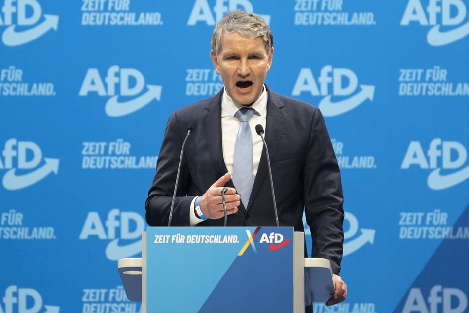 Thüringens AfD-Fraktionschef Björn Höcke (52) erhält laut Umfragewerten großen Zuspruch aus der Thüringer Bevölkerung.