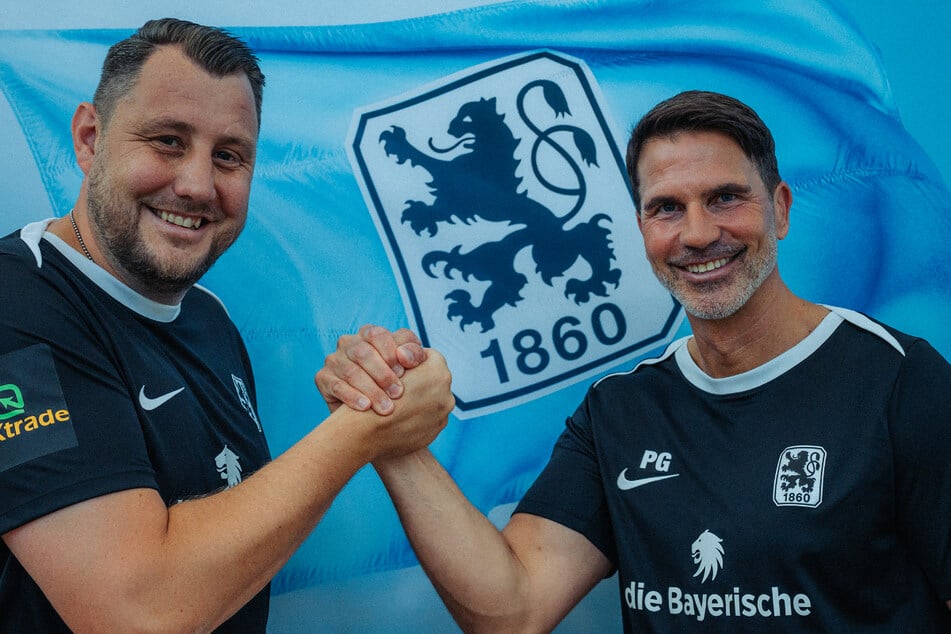 Markus Brzenska (41, l.) wird Patrick Glöckner (48) beim TSV 1860 München als Co-Trainer zur Seite stehen.