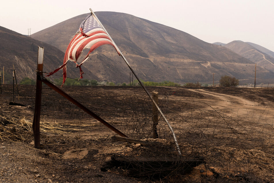 The Durkee Fire in Oregon, which has torched nearly 290,000 acres, is 50% contained.