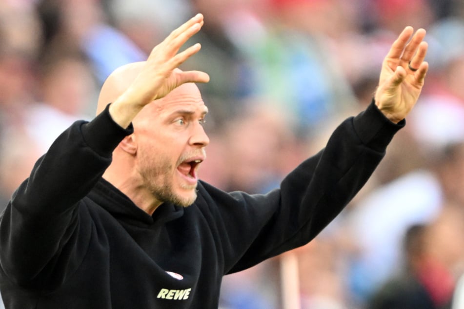 Kölns Trainer René Wagner konnte mit der Leistung seiner Elf über weite Strecken nicht zufrieden sein.