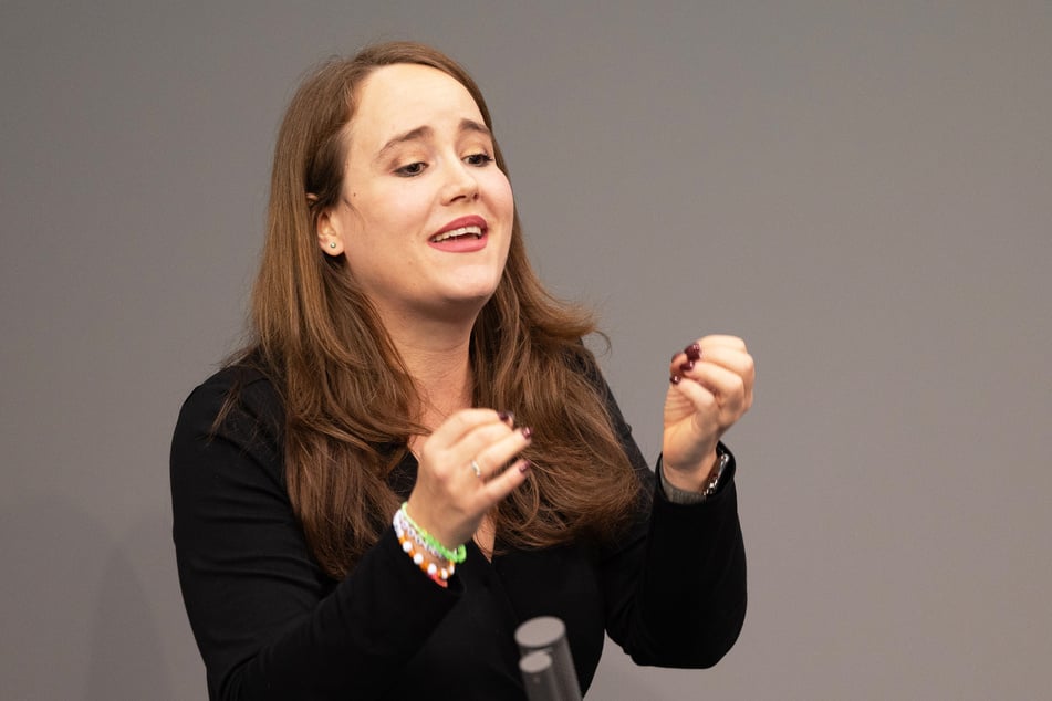 Ricarda Lang (Grüne, 32) findet deutliche Worte.