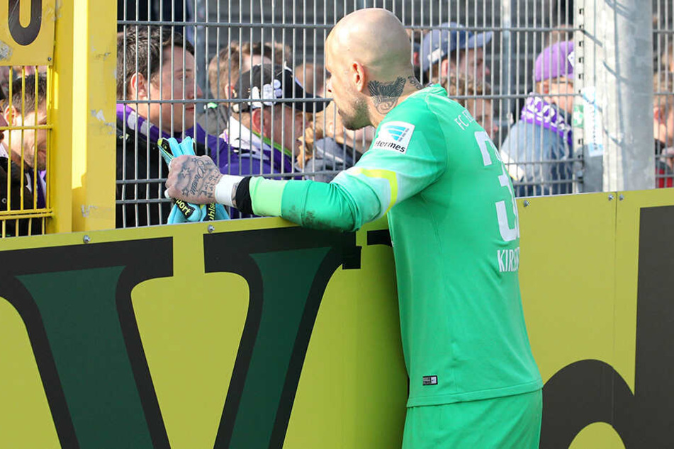 Sascha Kirschstein hatte gerade bei den FCE-Fans einen schweren Stand.