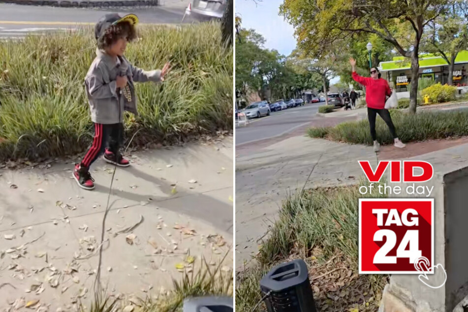 viral videos: Viral Video of the Day for February 15, 2025: Tiny street performer has whole city dancing!