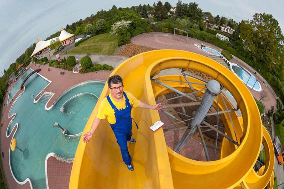 Der Chemnitzer liebt seinen Job. Privat mag er Schwimmen allerdings nicht so gern.