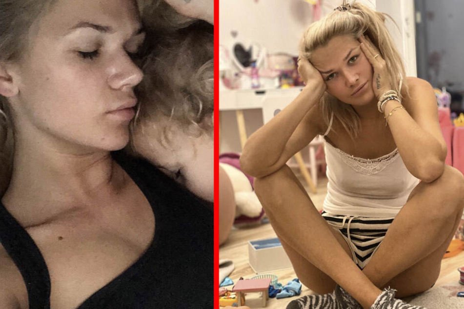 Sara Kulka hat starke Regelschmerzen, da hilft nur eins
