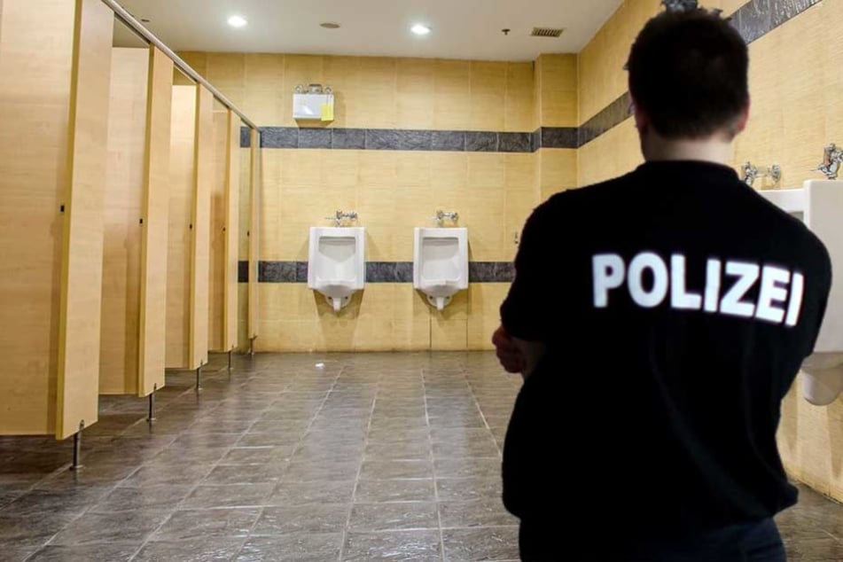 Auf einer Herrentoilette der Polizeischule Ruhleben wurden rassistische Parolen entdeckt (Montag/Symbolbild).