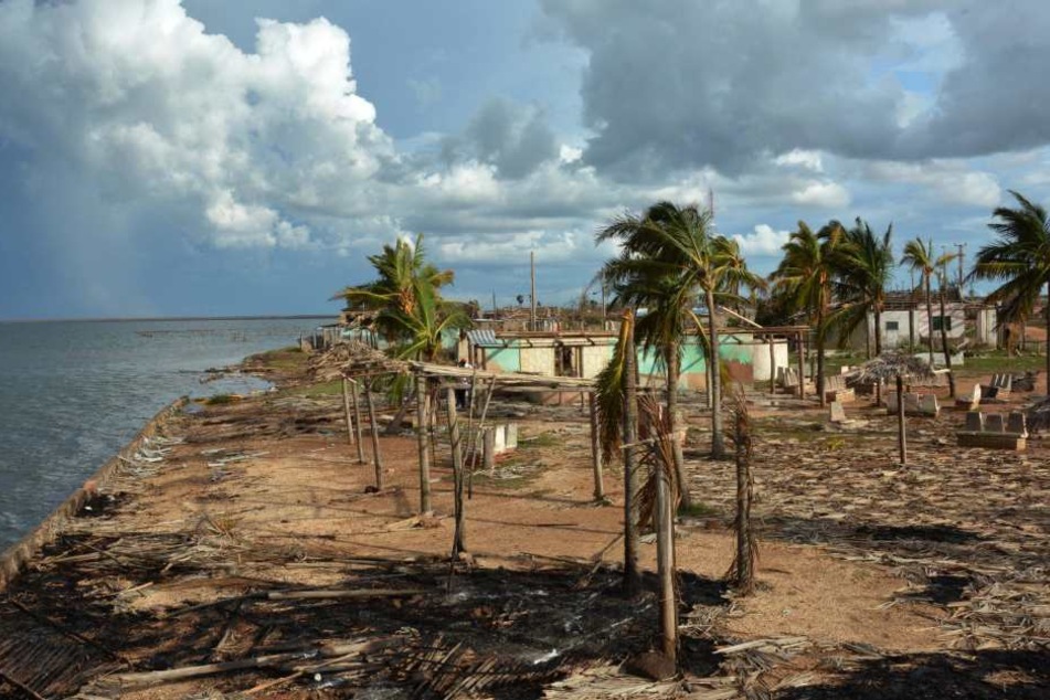 Die Insel Barbuda ist von "Irma" schrecklich zerstört. Der Wiederaufbau kostet 250 Millionen Euro.