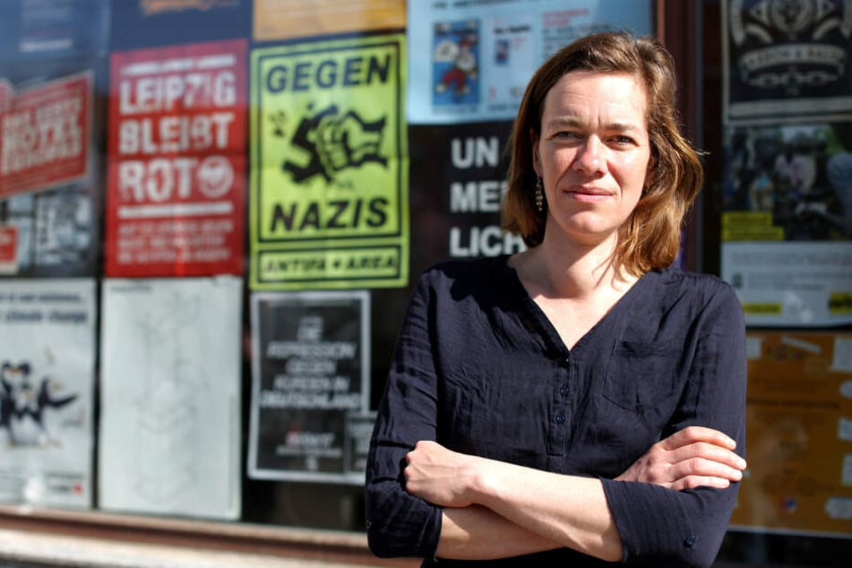 Ebenfalls wissbegierig: Juliane Nagel (40, Linke).
